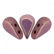 Amos par Puca® Perlen Opaque mix violet-gold ceramic 03000-14496